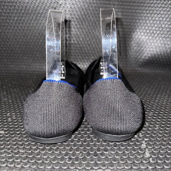 Rothy’s The Loafer Black Knit Slip-On Comfort Flats Shoes Womens Size 8.5 - Picture 3 of 8